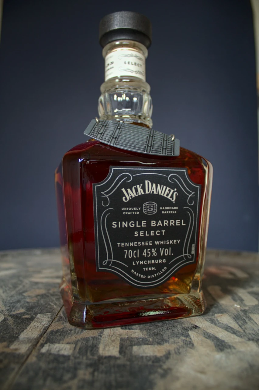 Jack Daniel's Single Barrel Select whiskey bottle